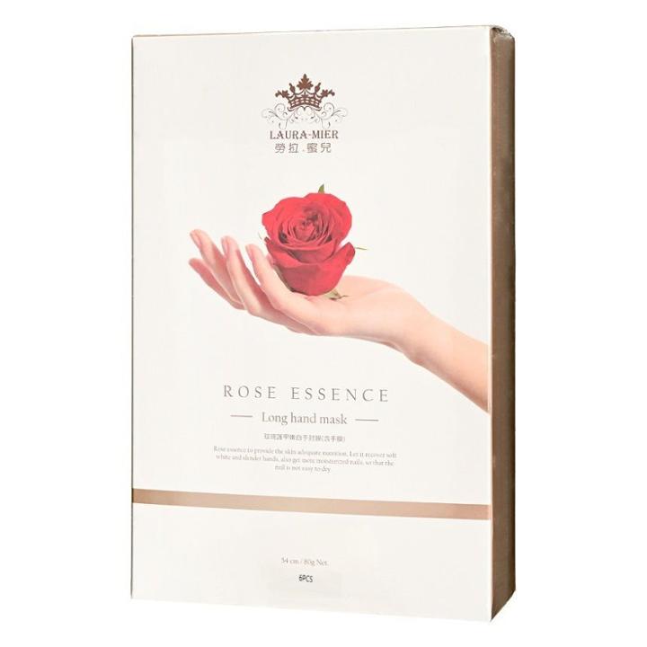 E.l.g - Laura-mier Rose Essence Long Hand Mask 3 Pairs