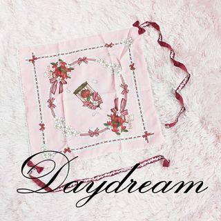 Bow-accent Print Handkerchief