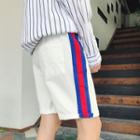 Contrast Striped Shorts