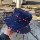 Reversible Bucket Hat Navy Blue - One Size