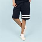 Contrast-trim Cotton Sweat Shorts