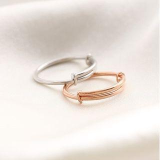 925 Sterling Silver Adjustable Ring