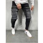 Flap Pocket Tapered Jeans
