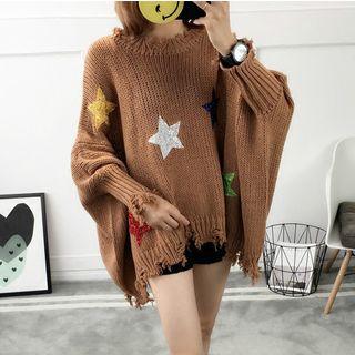Star Sequined Sweater