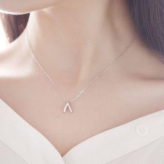 Y-shape Pedant Necklace As Shown In Figure - One Size