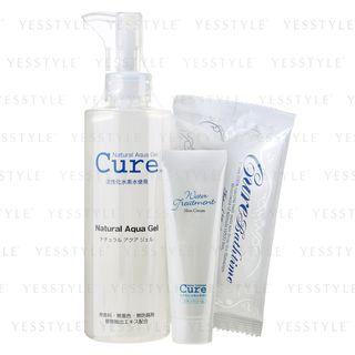 Cure - Natural Aqua Gel Skincare Set 3 Pcs