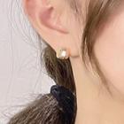 Geometric Drop Earring E3032 - 1 Pair - Gold - One Size