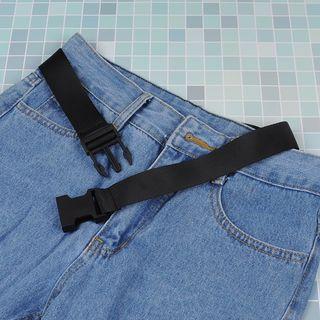 Canvas Belt Black - 75cm