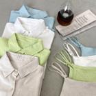 Set: Loose-fit Linen Shirt + Sleeveless Top