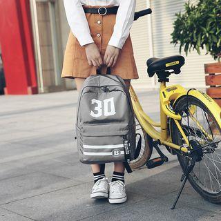 Number Print Backpack