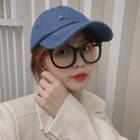Ripped Denim Cap Denim - One Size