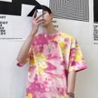 Loose-fit Tie-dyed T-shirt