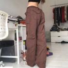 Loose-fit Low-waist Cargo Pants