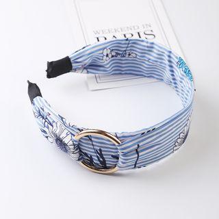 Striped Wide Hair Band