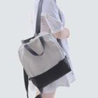 Canvas Color Panel Student Backpack