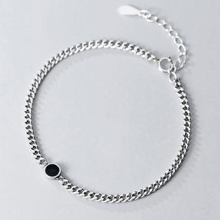 Chained Bracelet S925 Silver - As Shown In Figure - One Size