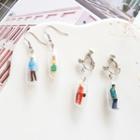 Miniature Human Figure Dangle Earring