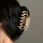 Matte Hair Clamp 2149a - Khaki - One Size