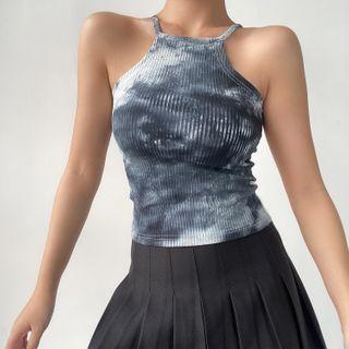 Tie Dye Halter Top