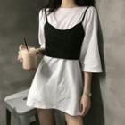 3/4-sleeve T-shirt Dress / Camisole Top