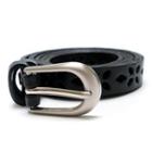 Genuine Leather Belt Black - One Size