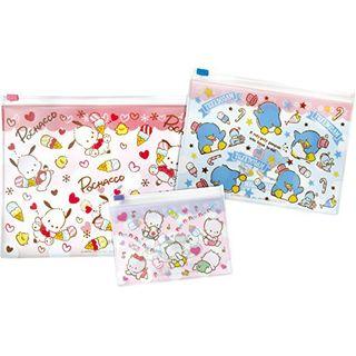 Pochacco / Tuxedo Sam / Nya-nya Clear Pocket Set (3p) One Size