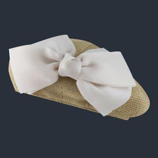 Bow Woven Beret