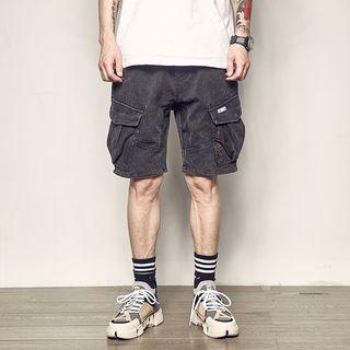 Pocketed Cargo Shorts