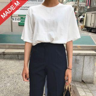 Colored Boxy-fit T-shirt
