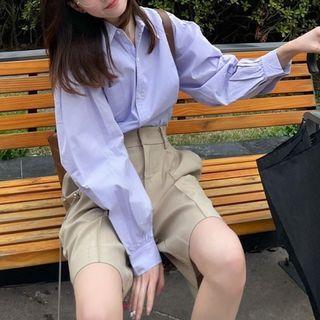 Wide-leg Shorts / Shirt