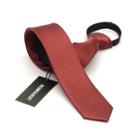 Pre-tied Neck Tie (5cm) Wine Red - One Size