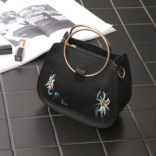 Embroidery Ring Handbag