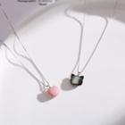 Cat Faux Stone Necklace