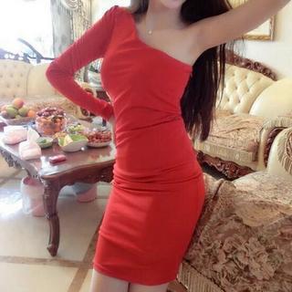 One-shoulder Bodycon Dress
