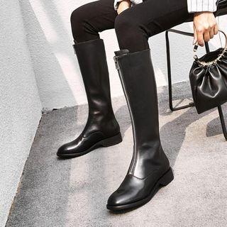 Genuine Leather Knee-high Boots