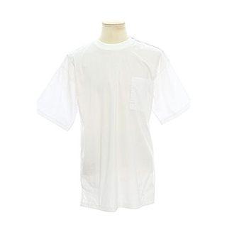 Pocket-front Button-detail T-shirt