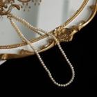 Freshwater Pearl Choker Gold - One Size