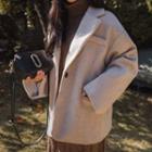 Loose-fit Single-breasted Coat