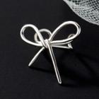 Bow Sterling Silver Cuff Earring
