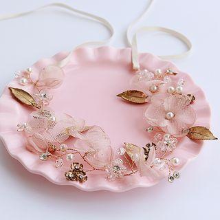 Flower Headpiece / Set Of 2: Hair Clip