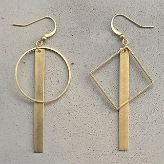 Geometric Drop Earring