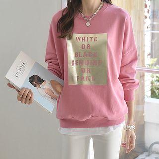 L Me Letter Sweatshirt