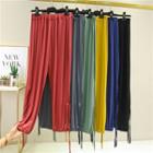 Drawstring-cuff Pants