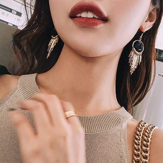 Fringed Hook Earrings