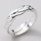 925 Sterling Silver Twisted Ring S925 Sterling Silver - 1 Piece - Silver - One Size