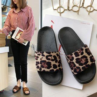 Leopard Band Sandals