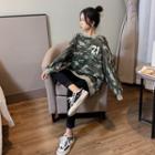 Oversized Camo Sweatshirt