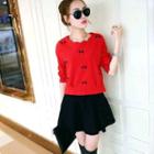 Set: Embellished Top + Skirt