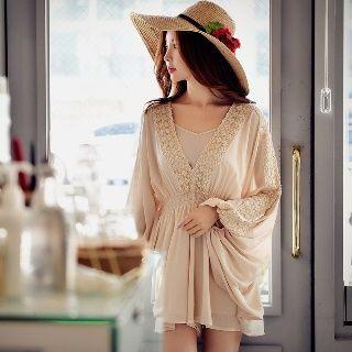 Crochet Panel Playsuit