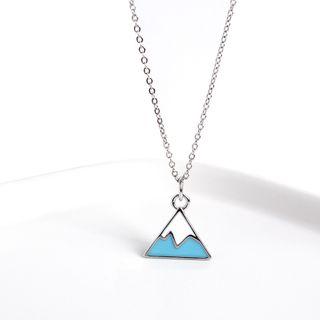 Triangular Mountain Pendent / Necklace